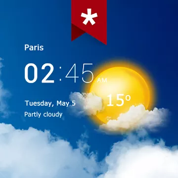 Transparent clock weather Pro 8.00.1 APK [Premium]